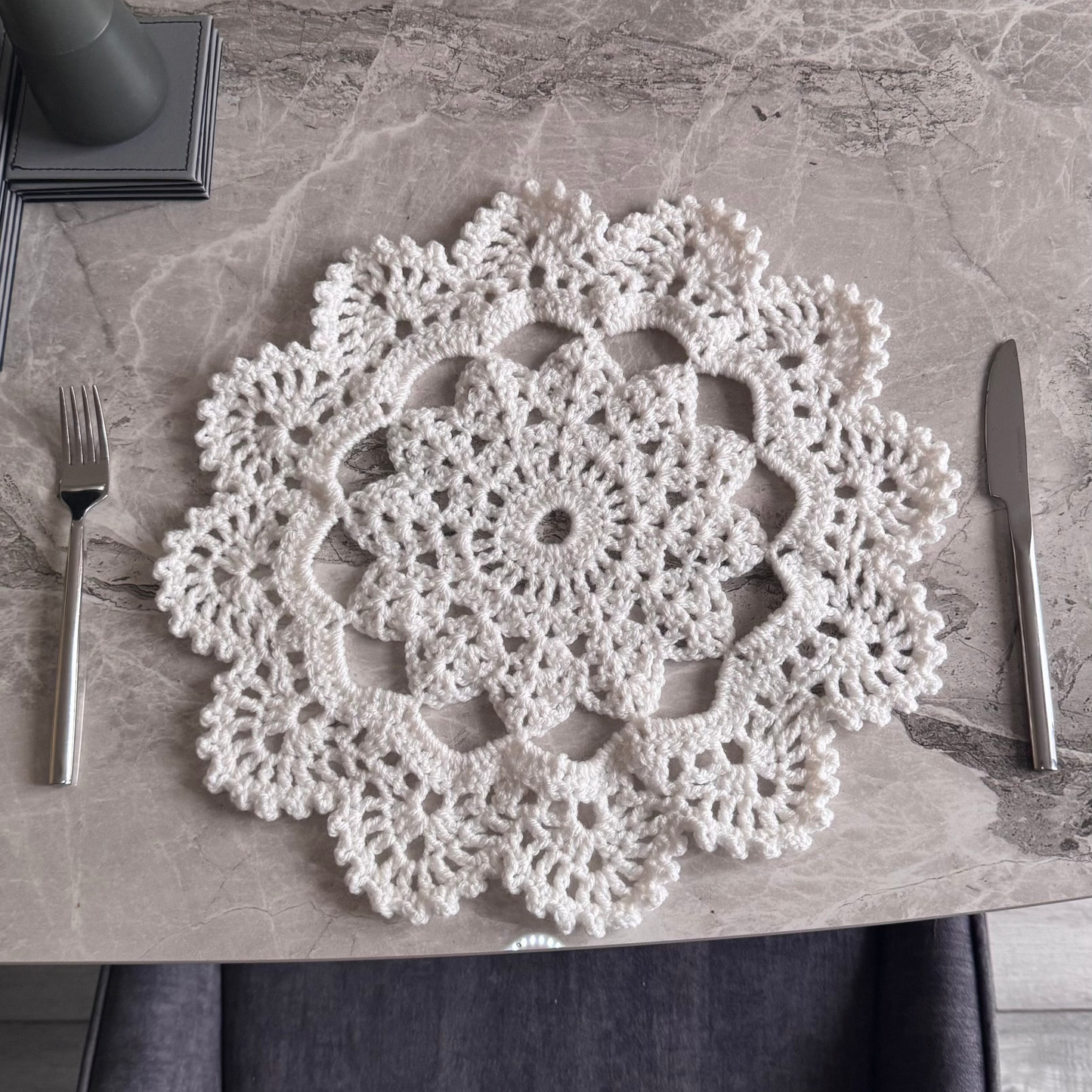 Crochet Placemat Pattern | PDF Download