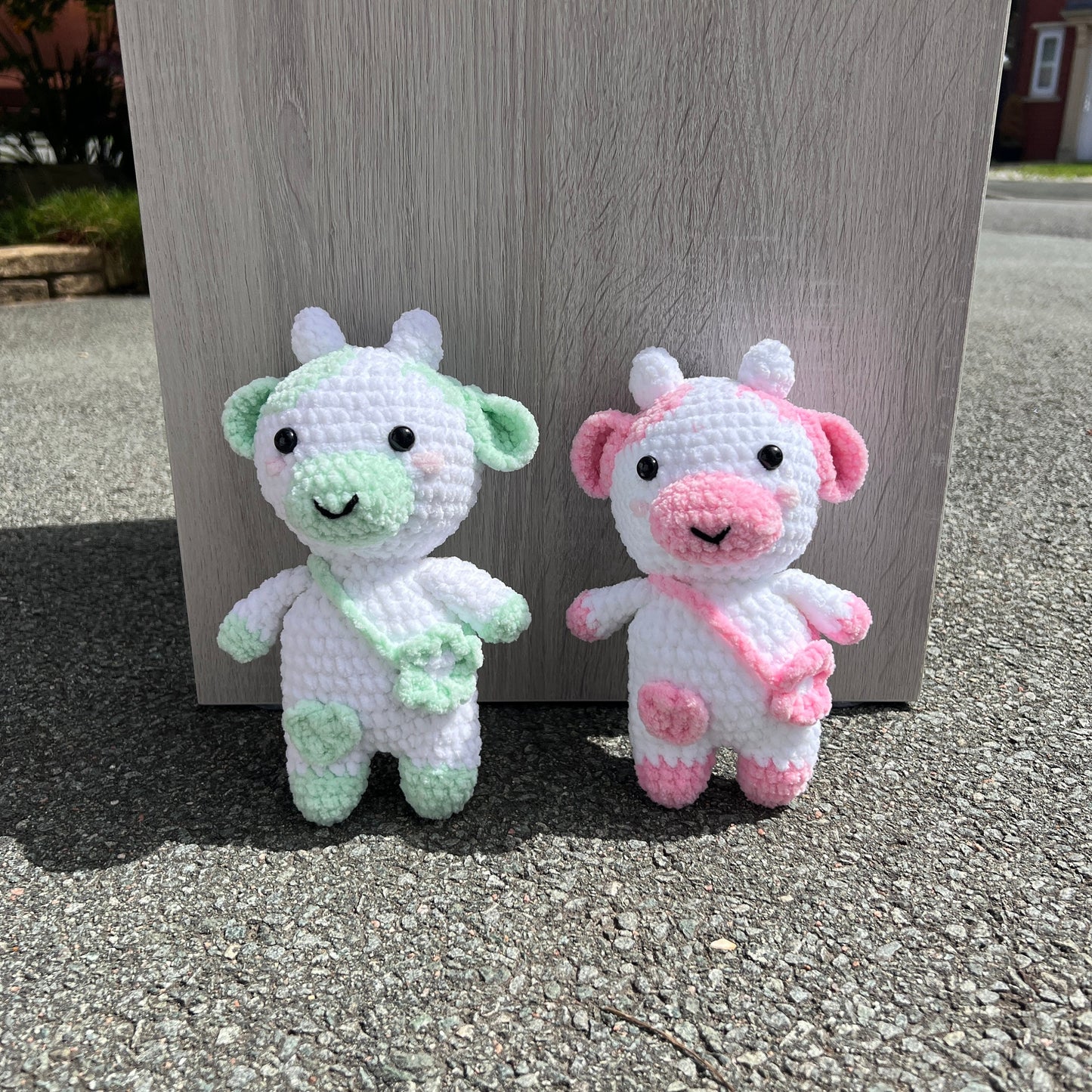 Crochet Cow | Cute farm plush | Animal plushie | Handmade toy | Unique gift | Colourful decor | Soft stuffed toy | Nursery decor