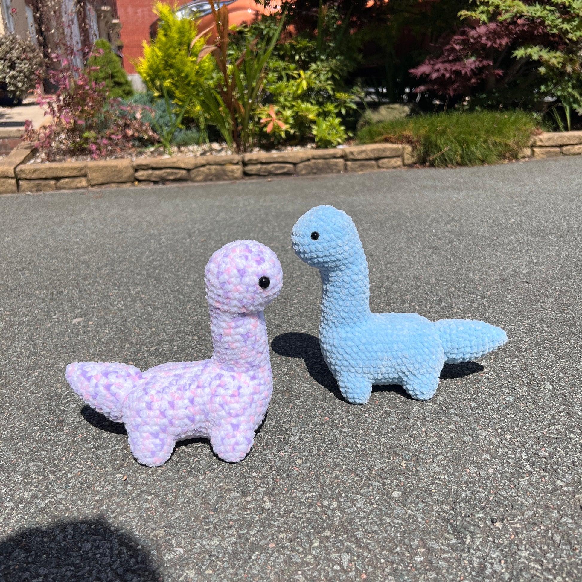 Crochet Brontosaurus | Dinosaur plushie | Jurassic plush | Handmade dino toy | Unique gift | Cute decor | Soft stuffed toy | Nursery decor.