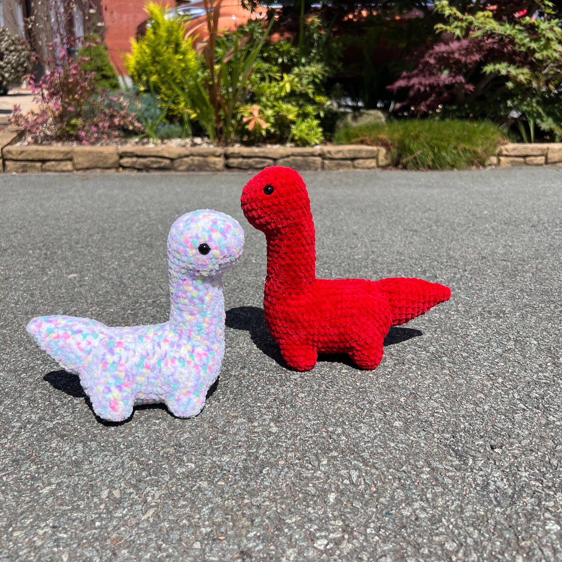 Crochet Brontosaurus | Dinosaur plushie | Jurassic plush | Handmade dino toy | Unique gift | Cute decor | Soft stuffed toy | Nursery decor.