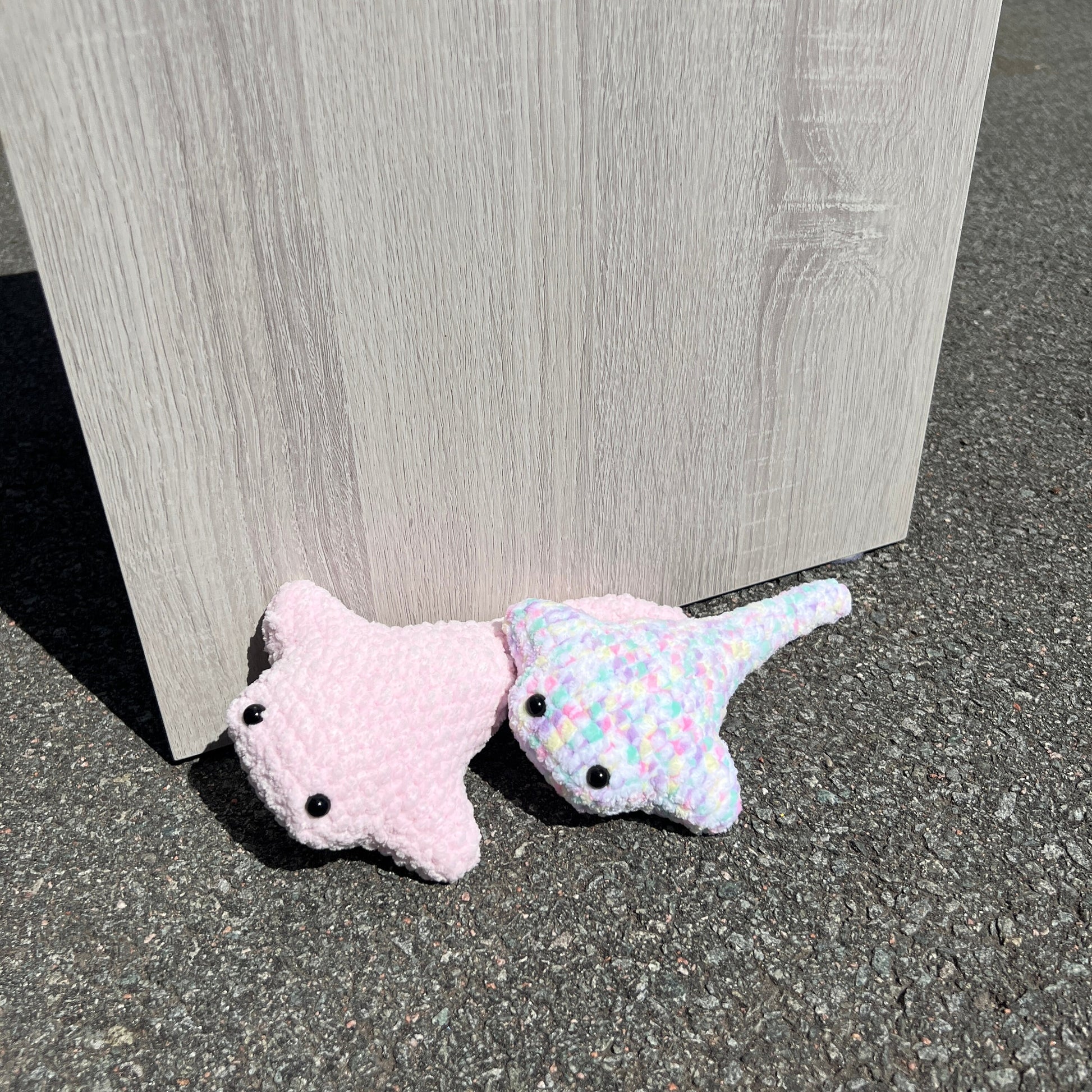 Crochet Stingray | Sea animal plush | Amigurumi | Handmade plushie | Soft stuffed toy | Unique gift | Nursery decor | Cute fish