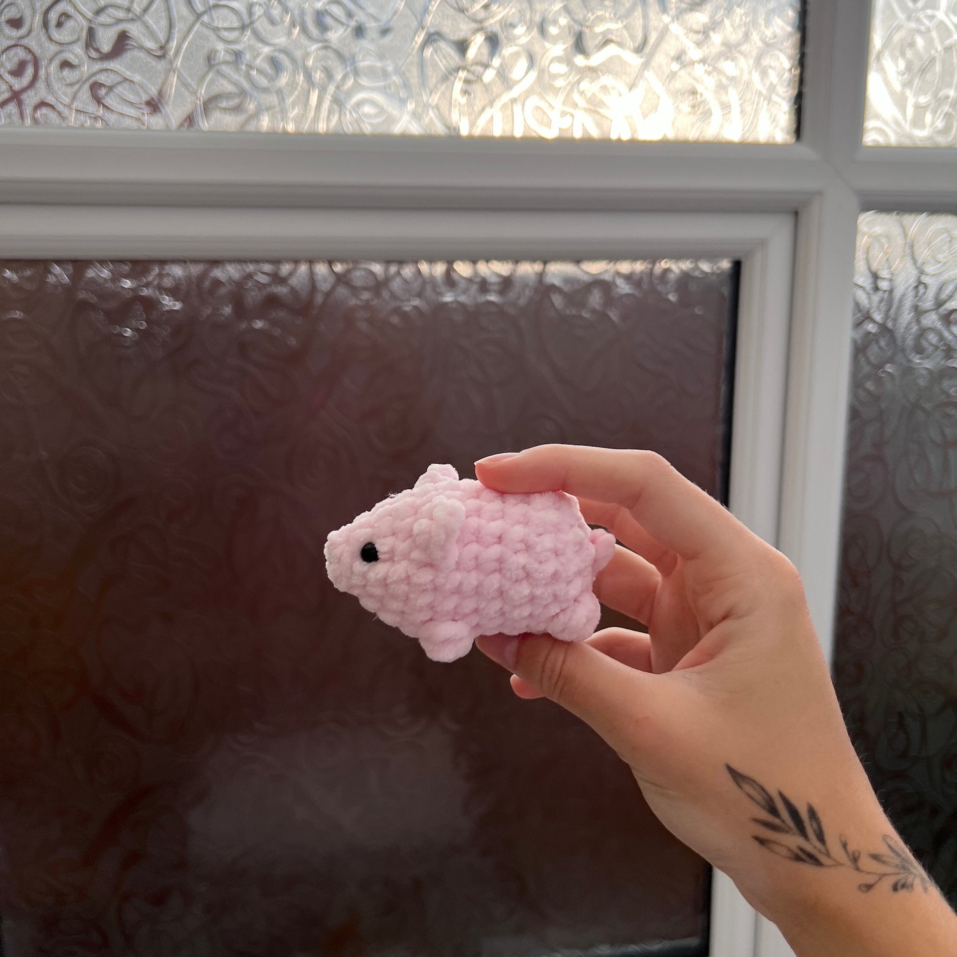 Crochet mini pig | Amigurumi plushie | Handmade toy | Cute farm animal plush | Unique gift | Soft stuffed toy | Nursery decor