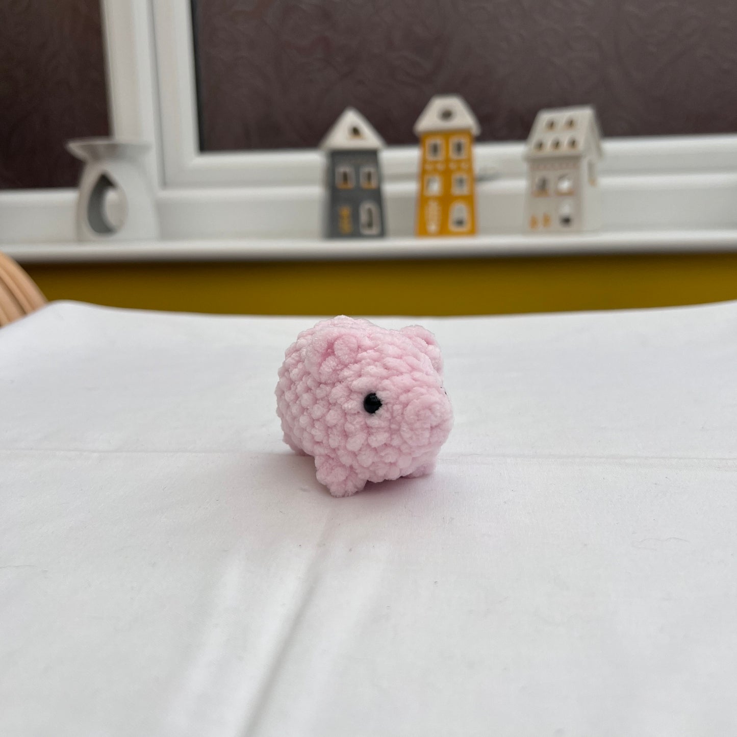 Crochet mini pig | Amigurumi plushie | Handmade toy | Cute farm animal plush | Unique gift | Soft stuffed toy | Nursery decor